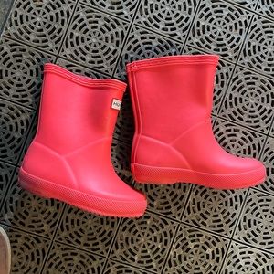 Toddler Hunter Boots Size 5